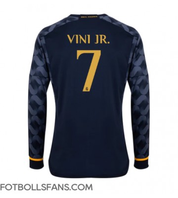 Real Madrid Vinicius Junior #7 Replika Bortatröja 2023-24 Långärmad